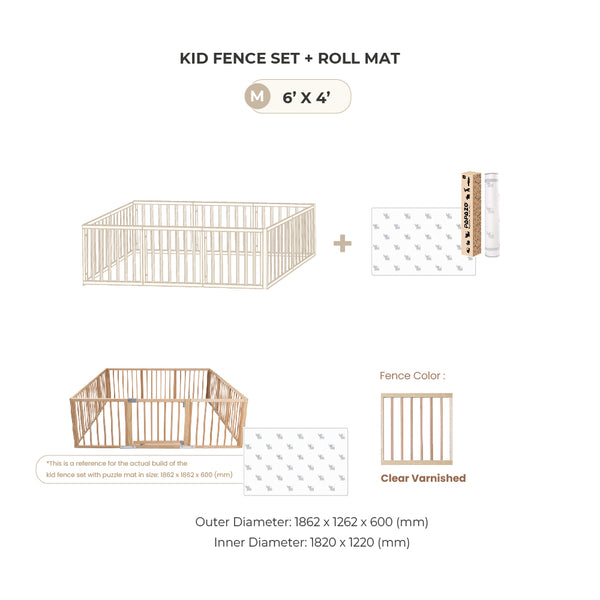 Kid Fence Set + ROLL MAT