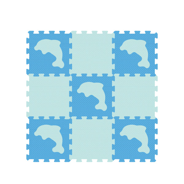 Dolphin Puzzle Play Mat (9pcs)