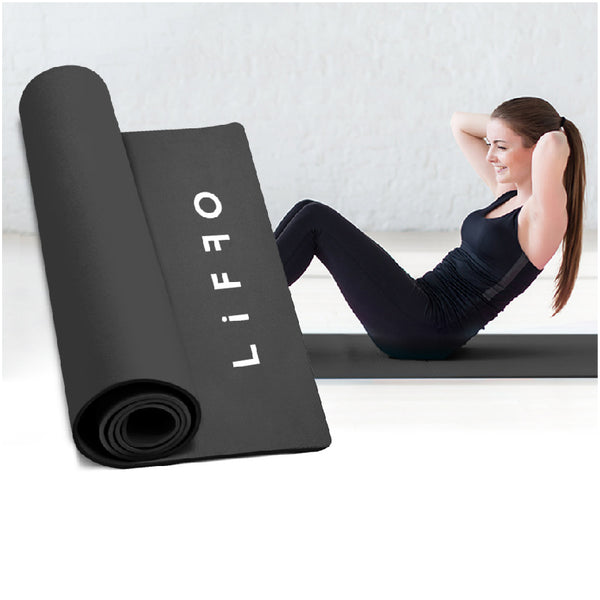 【Ready Stock】LiFFO Classic Yoga Fitness Exercise Sports Workout Mat (1cm)