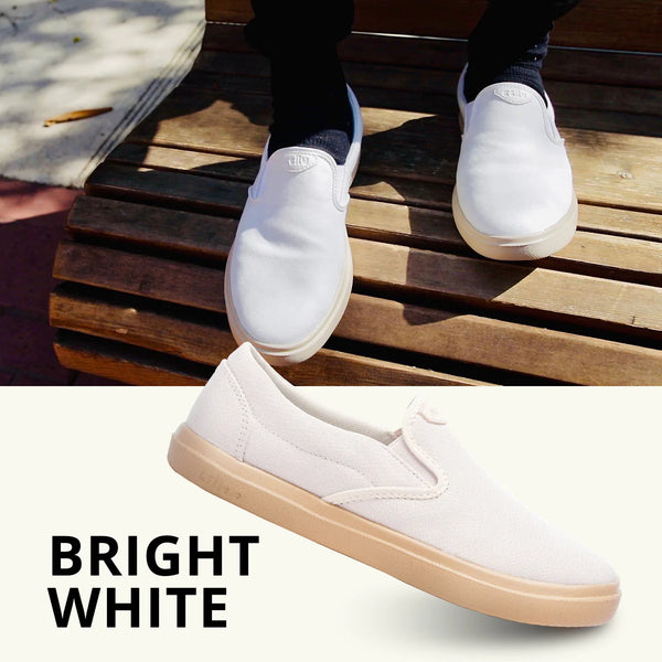 XpreSole Cody Coffee Sneakers - Bright White - Artilife